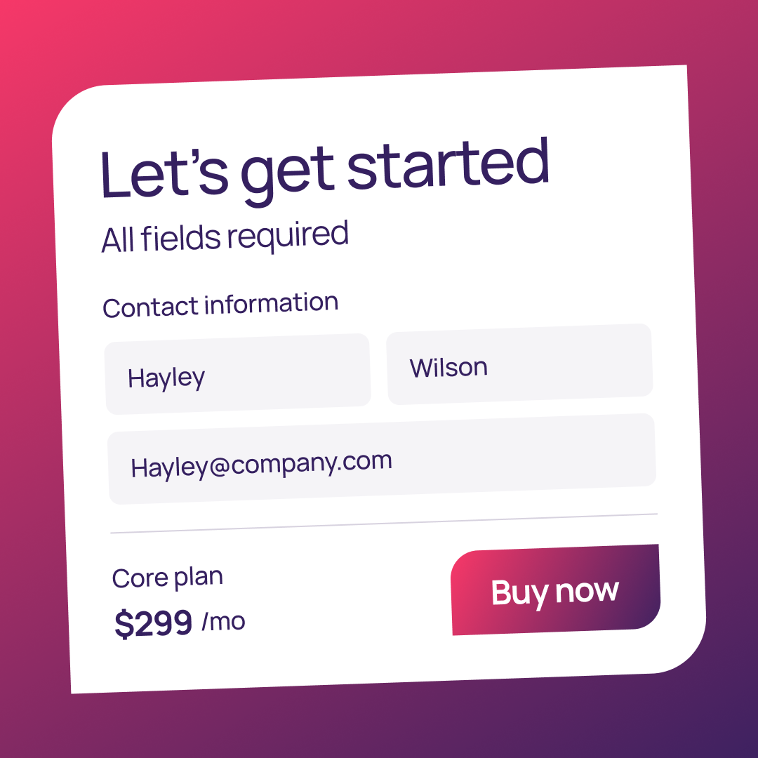 Let buyers who know what they want buy on their own.